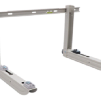 Mocowanie skraplacza z poprzeczką Galileo SGL 475 mm TECNOSYSTEMI, udźwig 140 kg